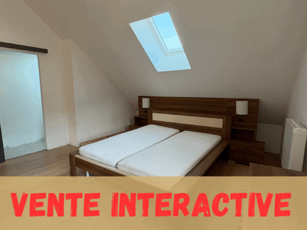 Vente interactive - appartement à saisir
