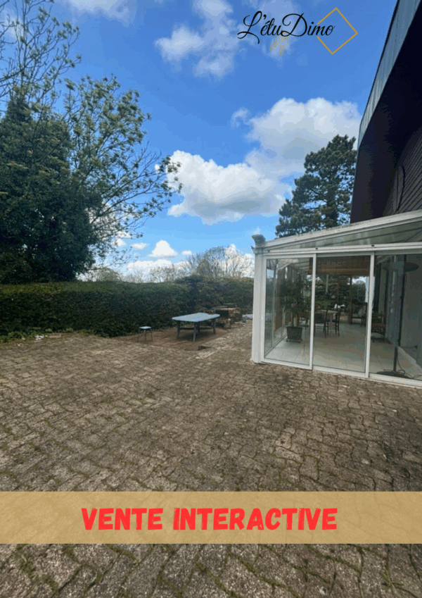 VENTE INTERACTIVE - Maison d'architecte avec parc sans vis à vis – Image 3