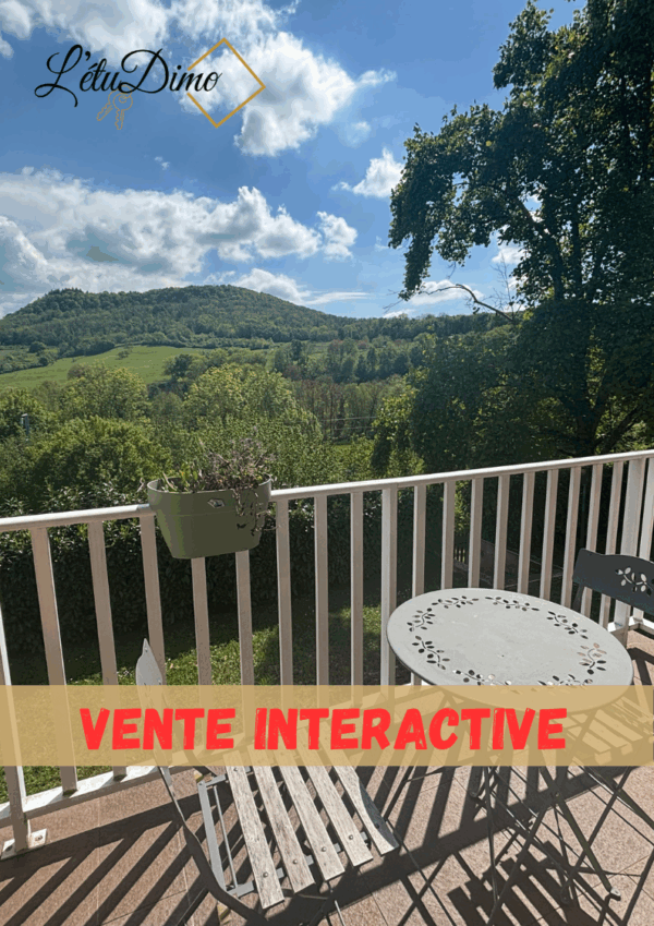 VENTE INTERACTIVE - Maison avec piscine creusée et vue dégagée – Image 6