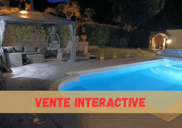 VENTE INTERACTIVE - Maison avec piscine creusée et vue dégagée – Image 5