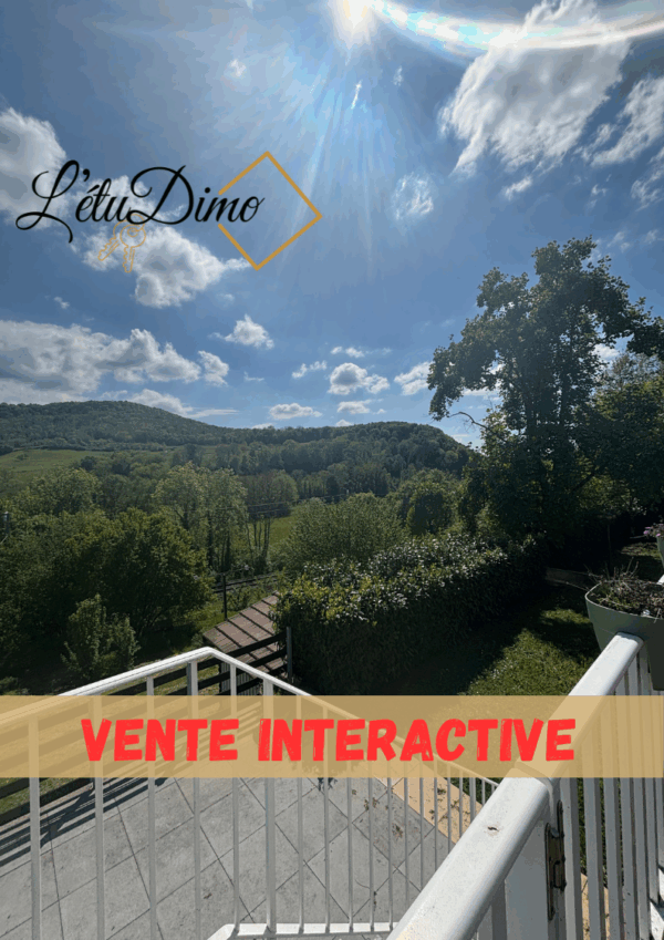 VENTE INTERACTIVE - Maison avec piscine creusée et vue dégagée – Image 7