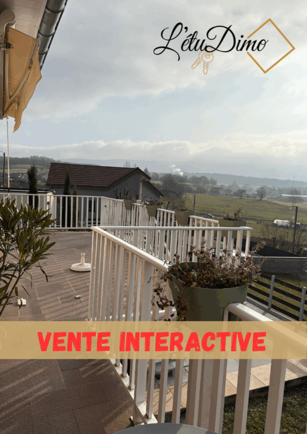 VENTE INTERACTIVE - Maison avec piscine creusée et vue dégagée – Image 8