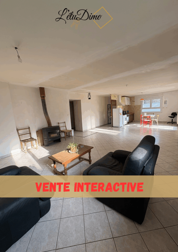 VENTE INTERACTIVE - Maison avec extérieur et dépendance
