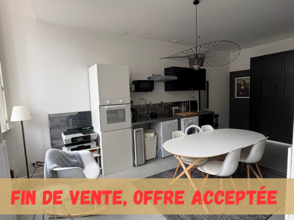 VENTE INTERACTIVE - Appartement de 40 m2 au centre ville de Poligny