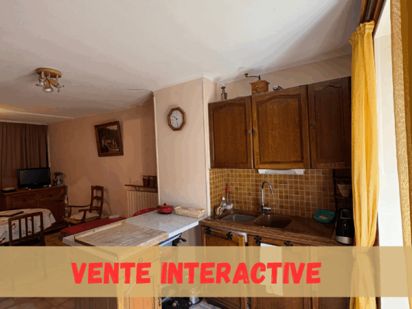 VENTE INTERACTIVE - MAISON DE VILLE AVEC EXTERIEUR